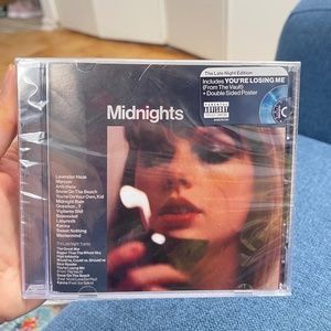 Taylor Swift Midnights Late Night Edition CD Metlife NJ NY Exclusive New Sealed
